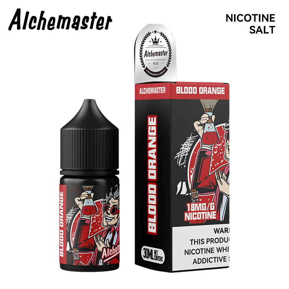 ALCHEMASTER Blood Orange Nicotine Salts E-Liquid