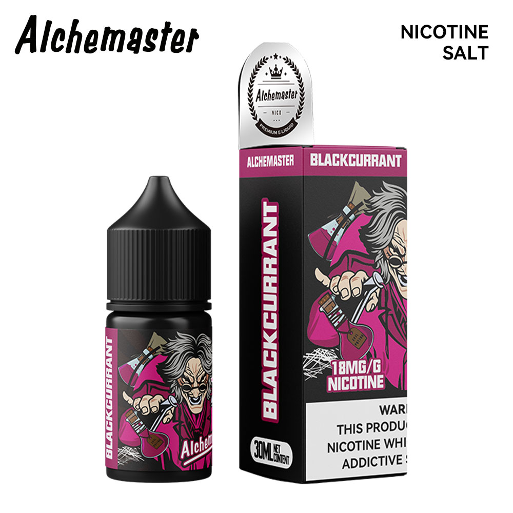 ALCHEMASTER Blackcurrant Nicotine Salts E-Liquid