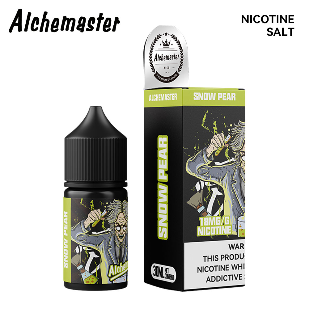 ALCHEMASTER Snow Pear Nicotine Salts E-Liquid