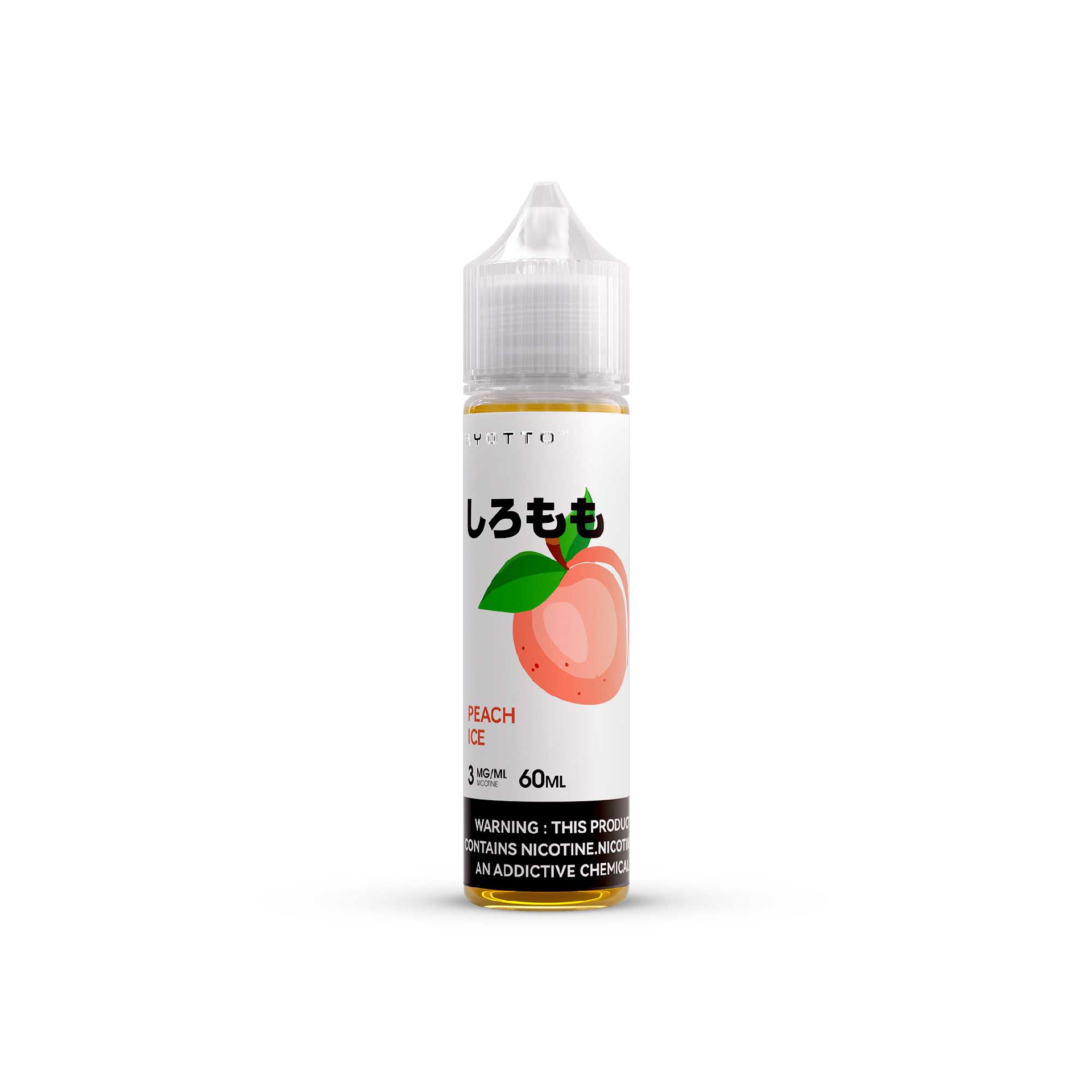 kyotto Peach Ice 60ML Nicotine Salt E-liquid
