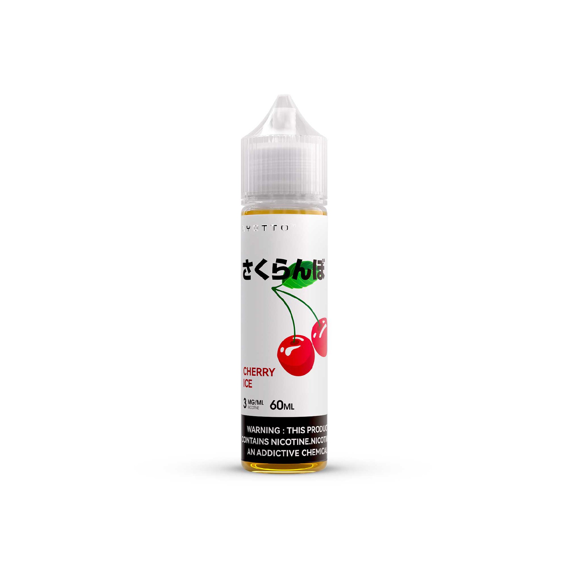 kyotto Cherry Ice 60ML Nicotine Salt E-liquid